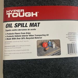 Hyper Tough Oil Spill Mat Absorbent Reusable 29in X 42in
